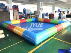 colorful Inflatable water swimming pool for kids Outdoor commercial portable inflatable swimming pool