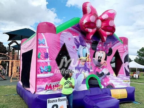 bounce house minnie mouse Jyue-BH-063