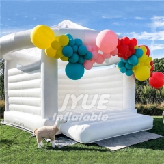 white inflatable bounce house Jyue-BC-068