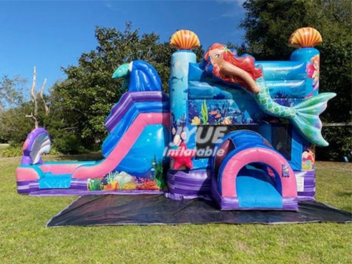 mermaid bounce house Jyue-IC-075