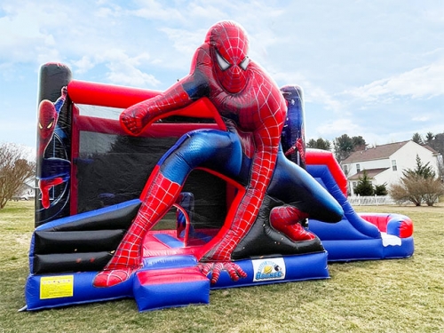 spiderman bounce house Jyue-BH-056