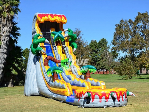 dinosaur inflatable water slide Jyue-IWS-054