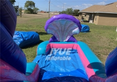 mermaid inflatable water slide Jyue-IWS-069