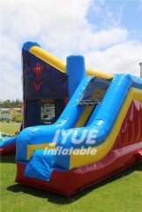 spiderman bouncy castle with slide Jyue-IC-044