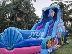 mermaid inflatable water slide Jyue-IWS-069