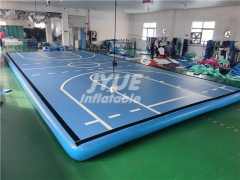 Airtrack factory inflatable air track floor custom sport court for indoor soccer,volleyball, dodgeball Jyue-SC-007