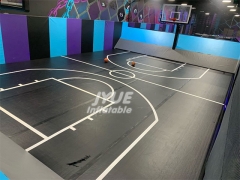 Drop Stitch Material Sports Equipment Indoor Air Track Floor Inflatable Basketball Court Jyue-SC-006