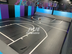 Drop Stitch Material Sports Equipment Indoor Air Track Floor Inflatable Basketball Court Jyue-SC-006