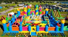 giant inflatable indoor theme park Jyue-TP-010