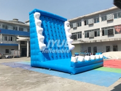 commercial PVC inflatable climbing wall Inflatable obstacle climbing for kids