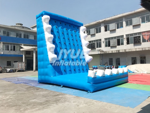 commercial PVC inflatable climbing wall Inflatable obstacle climbing for kids