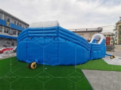 Snow Inflatable Land Water Park Inflatable Water Pool Park for Kids