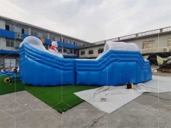 Snow Inflatable Land Water Park Inflatable Water Pool Park for Kids