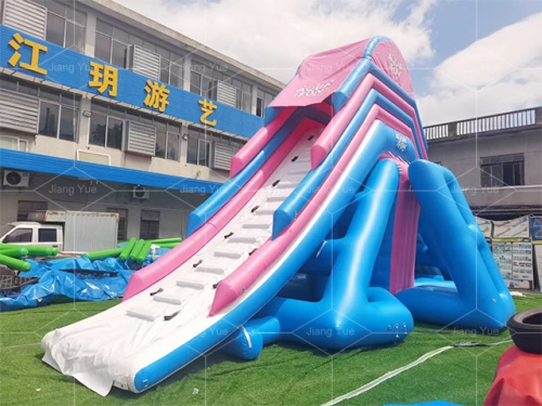 Floating Water Park Games Large Sea Adult Inflatable Toys Accessories Water Slide Inflatable Jump House and Water Slide