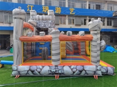 Masked Superman Bounce House Combo