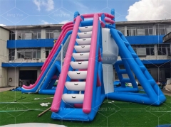 High Quality Custom Inflatable Floating Water Slide Sea Lake Inflatable Water Games for Kids and Adults