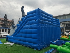 Commercial PVC Inflatable Water Slide Commercial Swimming Pool Giant Inflatable Water Slide Adult Shark Slide