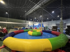 Popular Colorful PVC Large Inflatable Outdoor Swimming Pool Giant Pool for Water Park Equipment