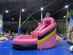 Customized Mickey Mouse Inflatable Water Slide for Kids Backyard Commercial Pvc Cartoon Inflatable Slide