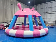 China Supplies Round Large Children Inflatable PVC Swimming Pool