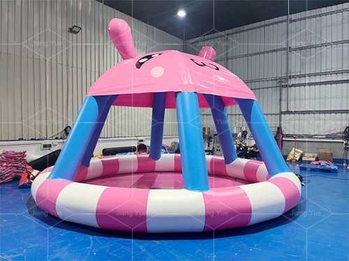China Supplies Round Large Children Inflatable PVC Swimming Pool