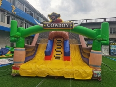 Cowboy Inflatable Slide