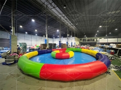 Popular Colorful PVC Large Inflatable Outdoor Swimming Pool Giant Pool for Water Park Equipment