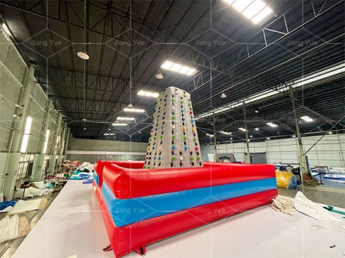 Good Quality Amusement Park Games Inflatable Climber Bouncy Game Inflatable Rock Climbing Wall