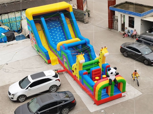 Commercial Outdoor Inflatable Obstacle Course Challenges Adult Inflatable Obstacle Courses Bounce House Party Games