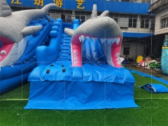 Commercial PVC Inflatable Water Slide Commercial Swimming Pool Giant Inflatable Water Slide Adult Shark Slide