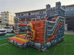 Masked Superman Bounce House Combo