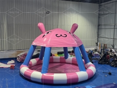 China Supplies Round Large Children Inflatable PVC Swimming Pool