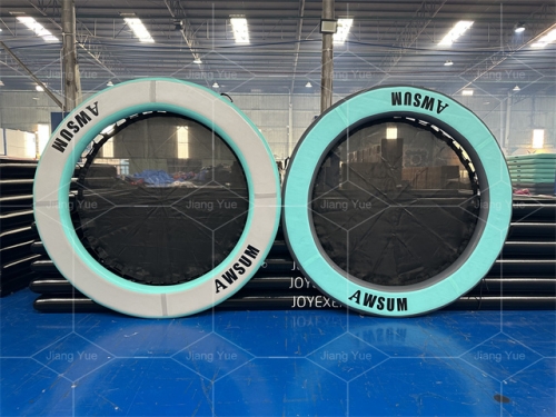 Inflatable Floating Dock Platform Pool Dock Floats Inflatable Island Swim Platform Water Hammock Floating Mats With Mesh