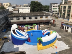Promotion Amazing Funny Cheap Commercial Inflatable Water Park