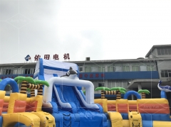 Cheer Amusement inflatable water slip n slide Castle octopus Themed Inflatable Water Park