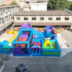 Factory Price Durable Funny Children Adults Large Indoor Inflatable Playground Theme Park Center