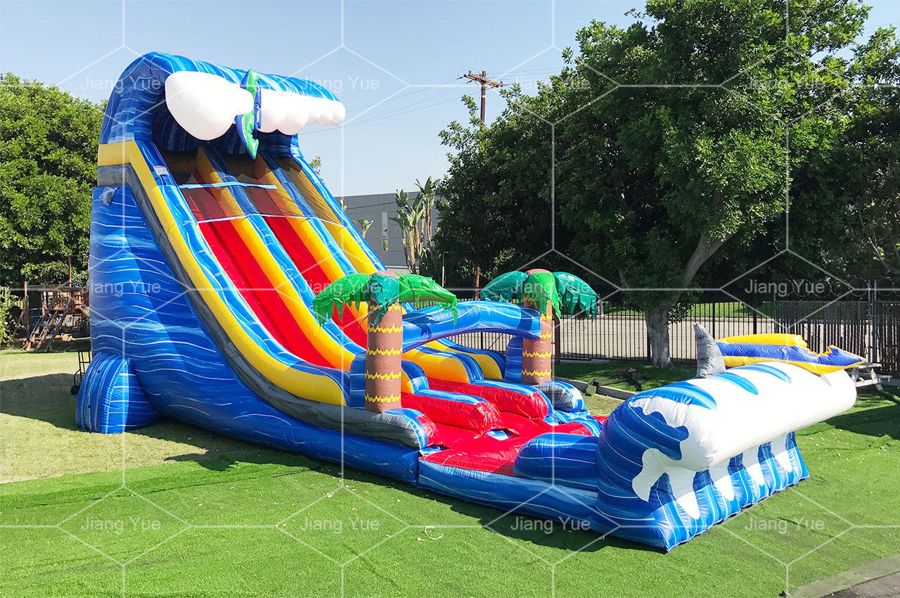 Innovative Inflatable Water Parks Introduce Nighttime Floating Cinema