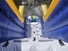 Big Outdoor Inflatable Hippo Water Long Slide for Beach Playground Park