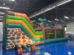 Hot Selling Obstacle Course Inflatable Bouncy Castle Funny Outdoor Sports