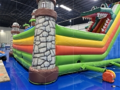 Crocodile Bounce House Playground For Kids