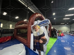 Hot Sale Kids and Adults Interactive Inflatable Axe Throwing Game for Carnival Sports Events