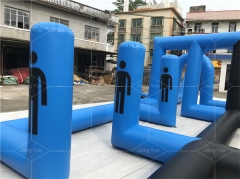 Outdoor Inflatable Football Court Arena Soccer Field Inflatable Pitch