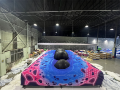 Commercial Trampoline Park Soft Cover Landing Airbag Foam Pit Jump Air Bag Inflatable Gymnastics Jump Airbag With Big Ball
