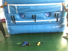 PVC Air Racing Track Bungee Run Competitive Challenge Race Game Equipment Inflatable