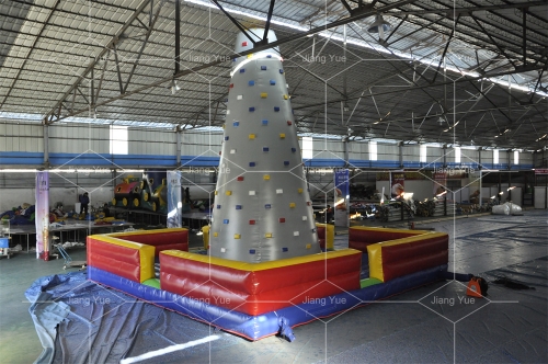 Outdoor Party Rentals Giant Inflatable Games Kids Inflatable Rock Climbing Wall for Sale