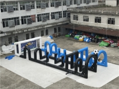Outdoor Inflatable Football Court Arena Soccer Field Inflatable Pitch