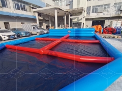 Outdoor Inflatable Zorb Ball Track Hamster Ball Race Track for Adult Game