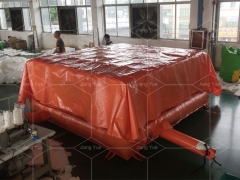 Commercial Inflatable Jumping Air Ampoline Airbag Stunt Jump Crash Mat for Skiing