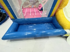 Small Pink Bouncy Castle Inflatable Water Slide for Park