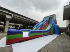 Giant Water Air My Fun Super Large Park Equipment Inflatable Dry Slides For Sale